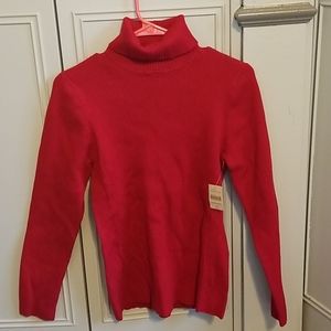 Red Turtleneck